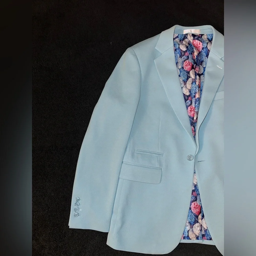 Light Blue Men's Blazer